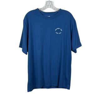 Southern Tide Men’s XL Blue Skipjack Tree Farm Graphic T-Shirt Red Truck Cotton